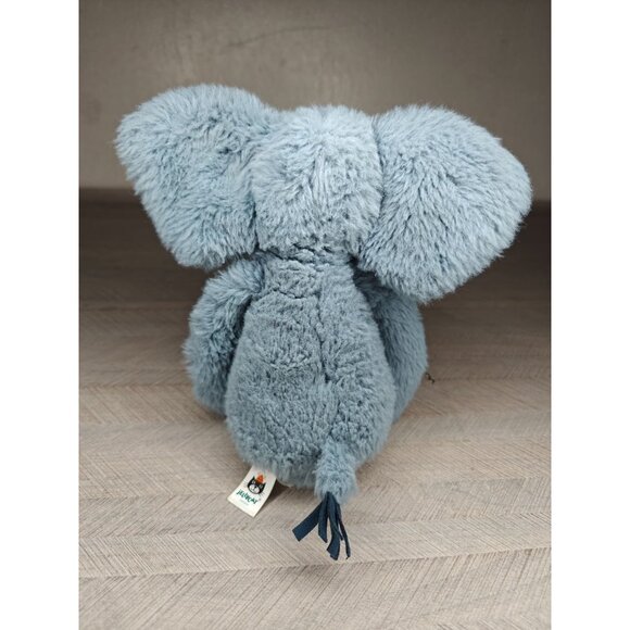 Jellycat Tumblie Elephant Stuffed Animal Plush Toy 12" Soft Cuddly Floppy Laying - Picture 4 of 8